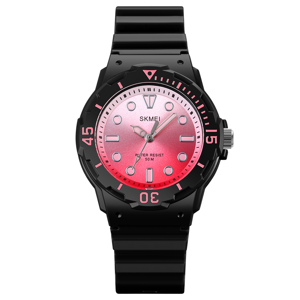 Жіночий годинник Skmei 2012BKPK Black-Pink