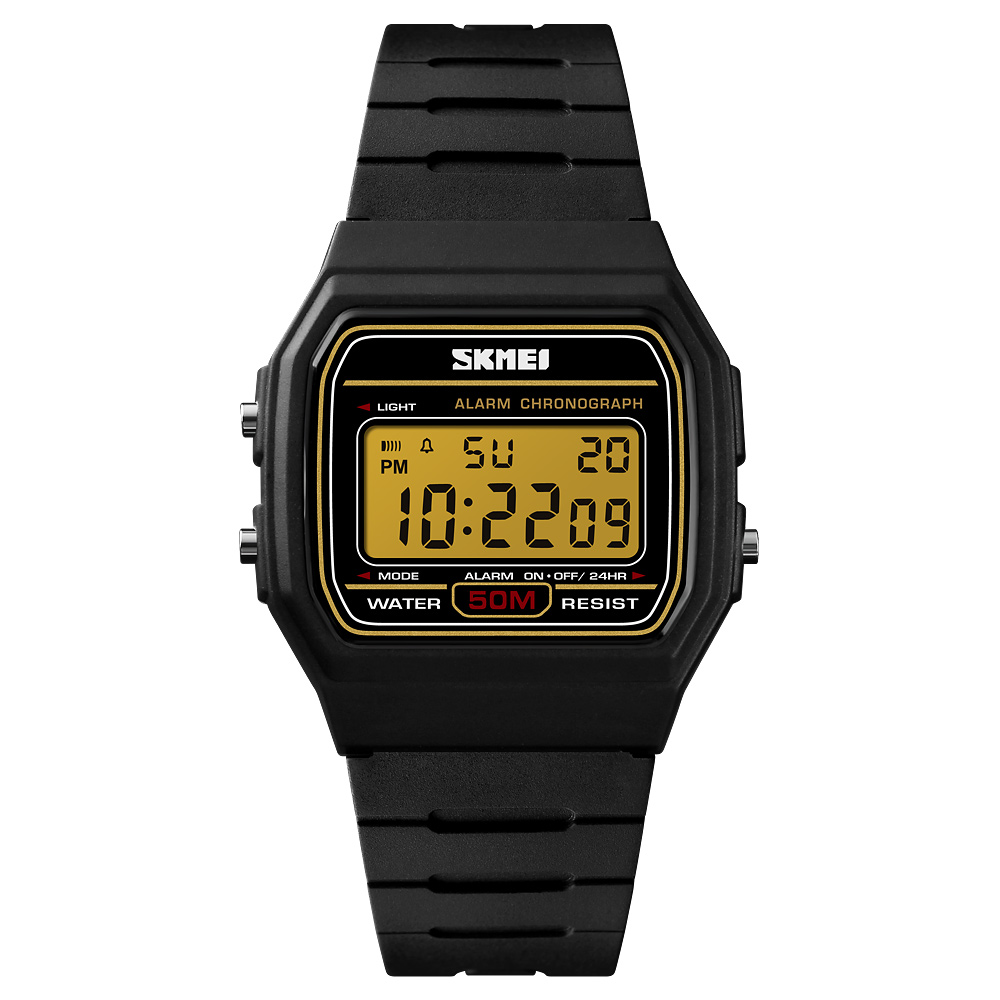 Наручний годинник Skmei 1412BKGD Black-Gold