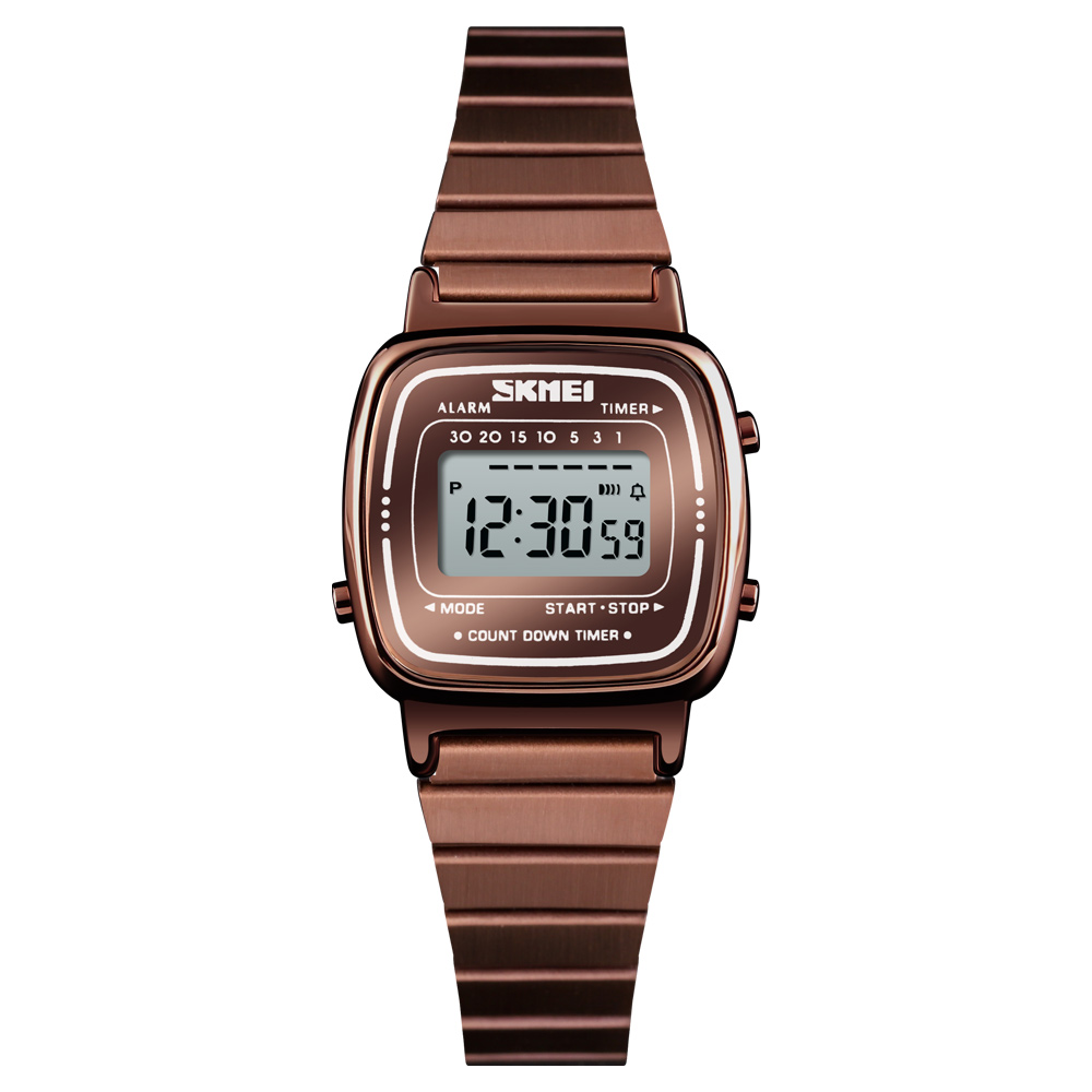 Жіночий годинник Skmei 1901SCF Cofee Steel