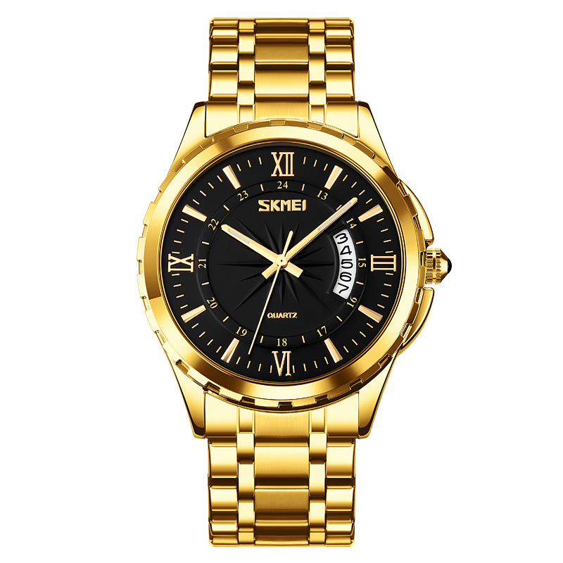 Чоловічий годинник Skmei 9069GDBK Gold-Black