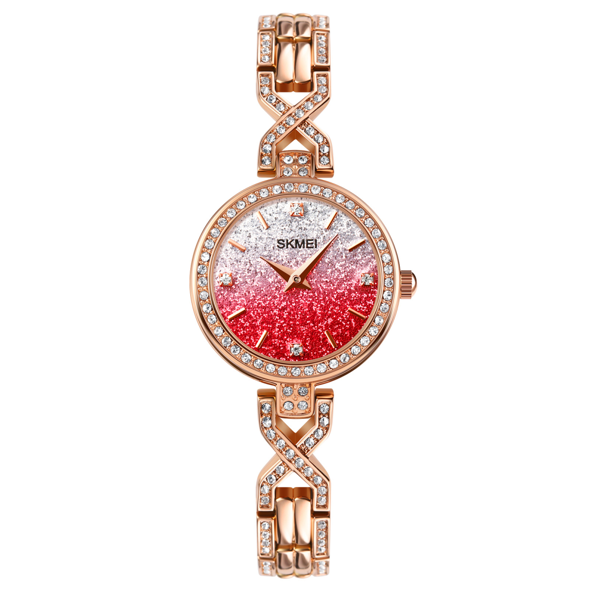 Жіночий годинник Skmei 2001RD Red