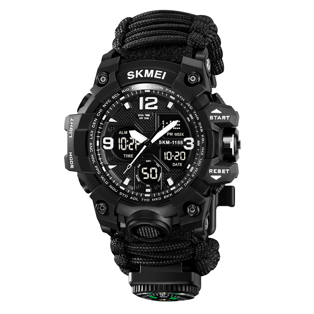 Чоловічий годинник Skmei 1155BNBK Black
