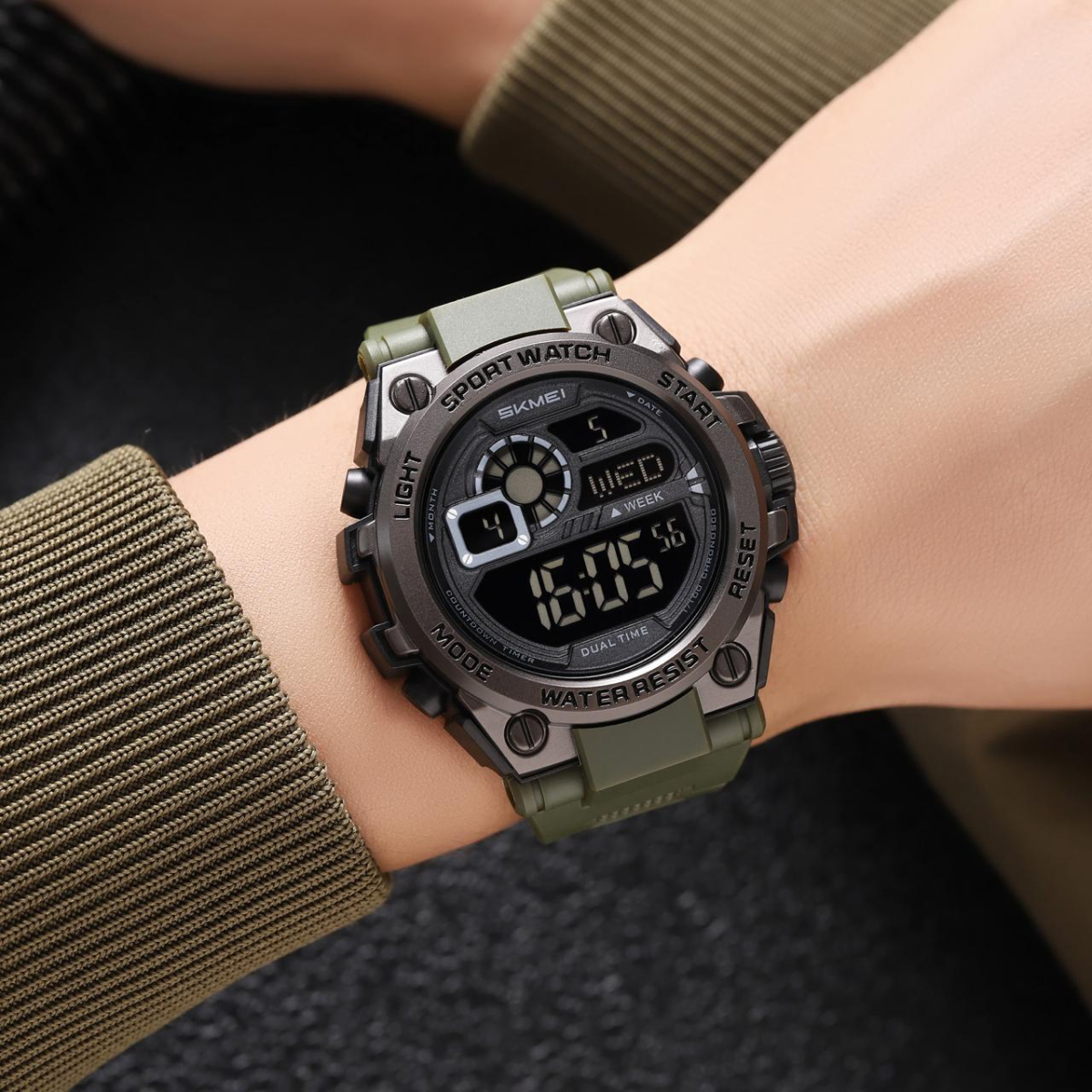 Skmei 2318AG Army Green - Зображення 4