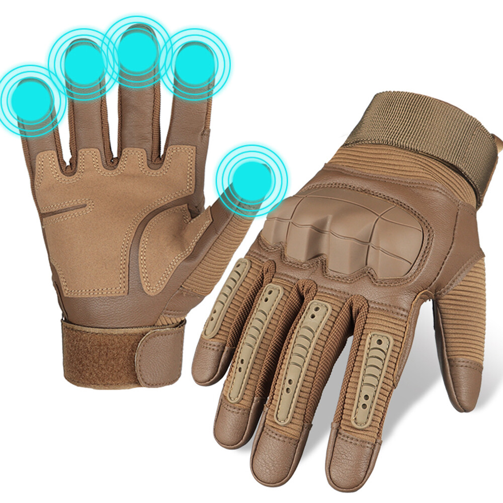 Рукавички чоловічі Tactical Gloves тактичні спортивні військові штурмові - Зображення 2