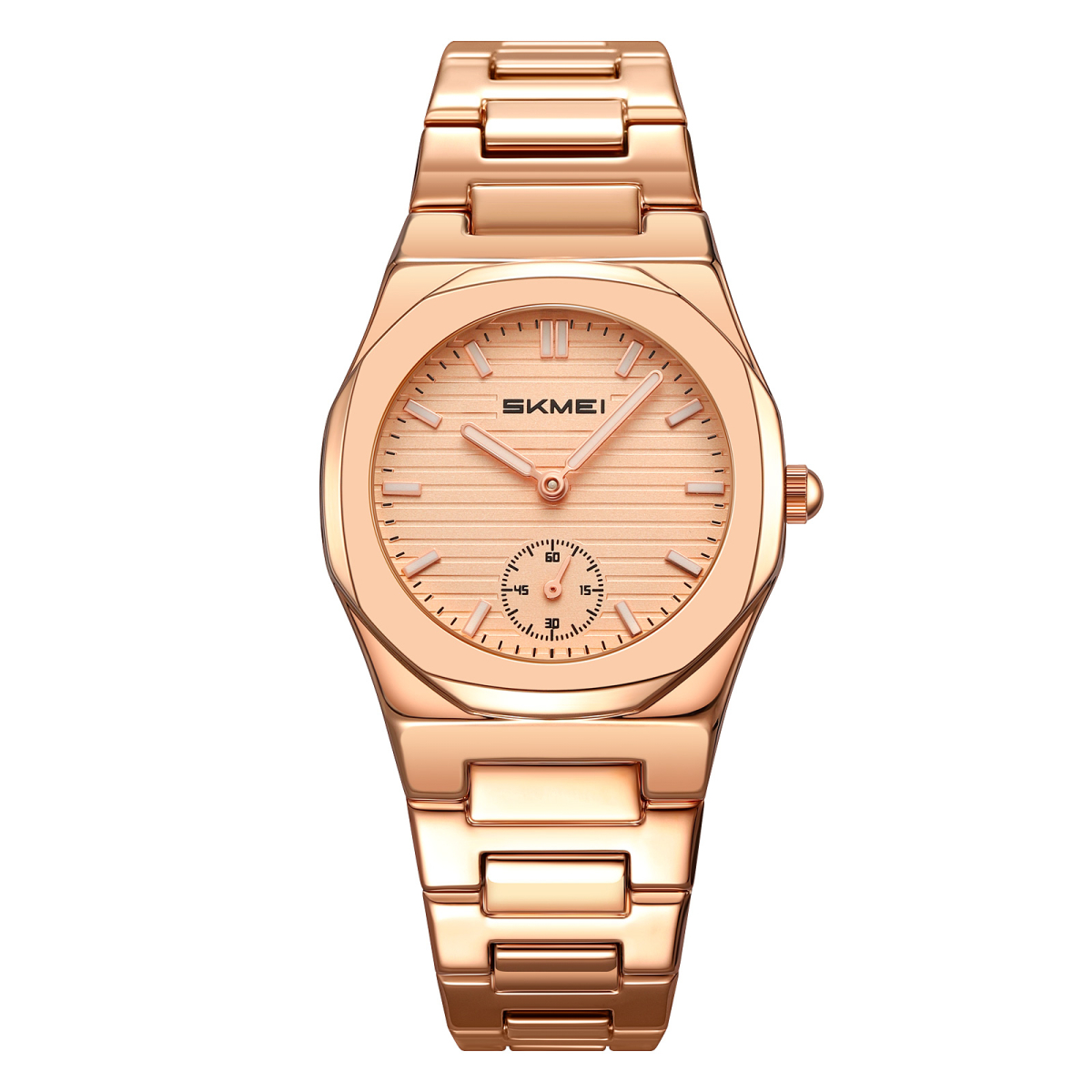 Жіночий наручний годинник Skmei 2681RGRG Rose Gold-Rose Gold у кольорі рожеве золото - Зображення 2