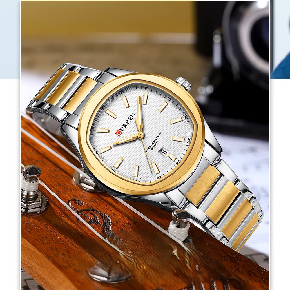 Curren 8474 Silver-Gold-White - Зображення 4