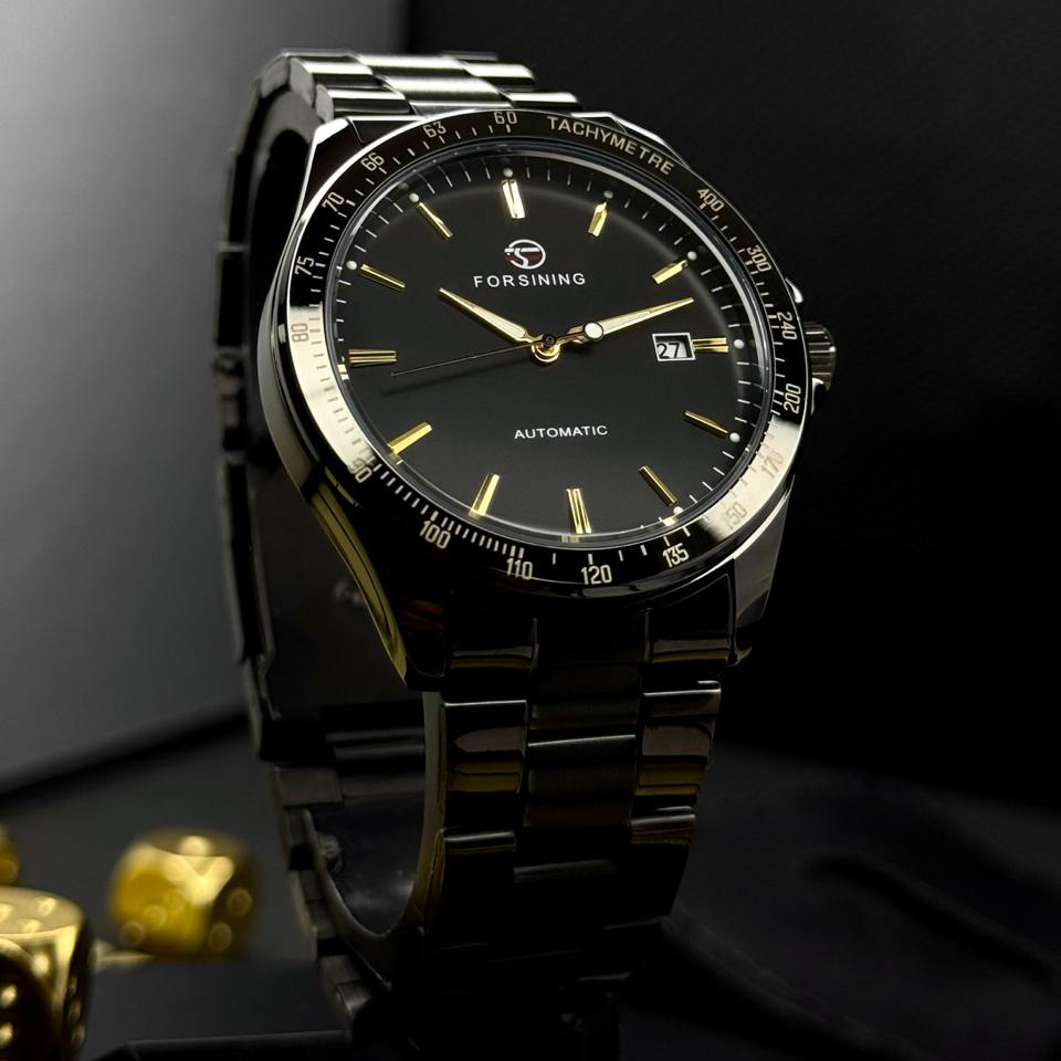 Forsining 8294 Black-Gold Steel - Зображення 3