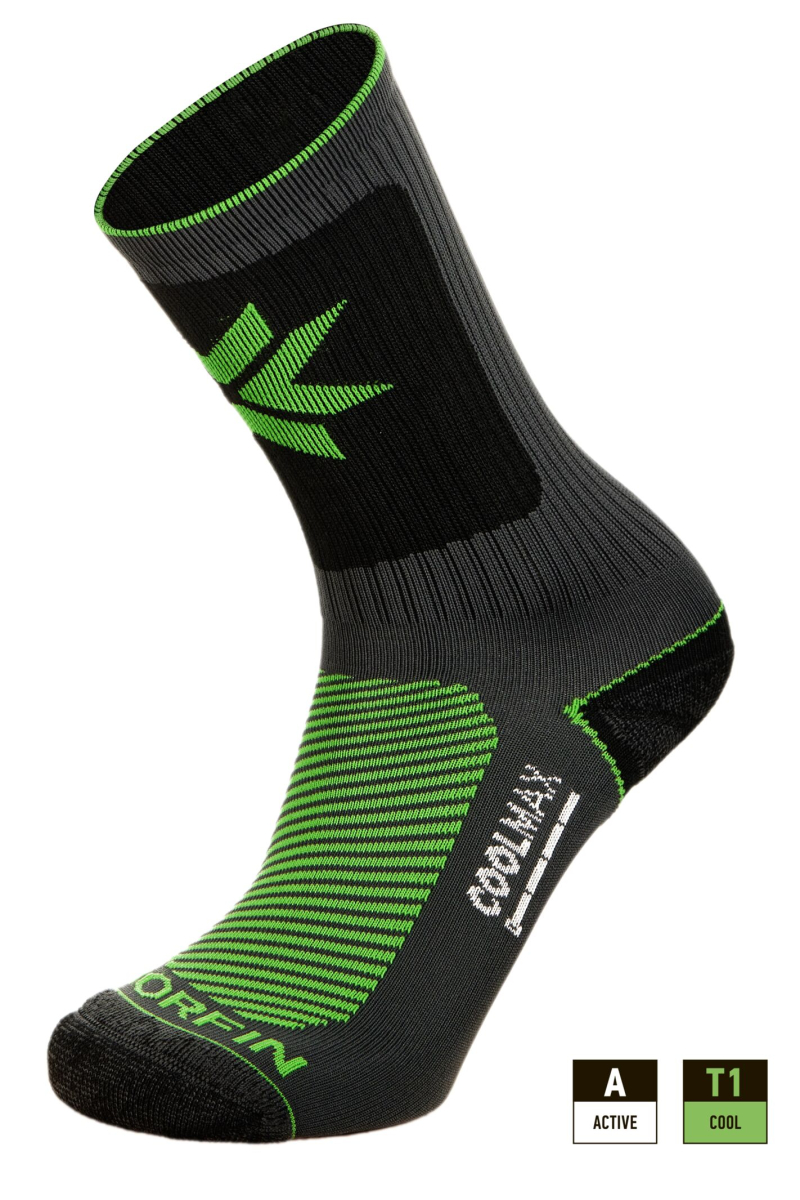 Шкарпетки Norfin T1A ELEMENT ACTIVE COOLMAX CREW (70% coolmax,18% PL, 7% Ny, 5% еласт.) р.M(39-41)