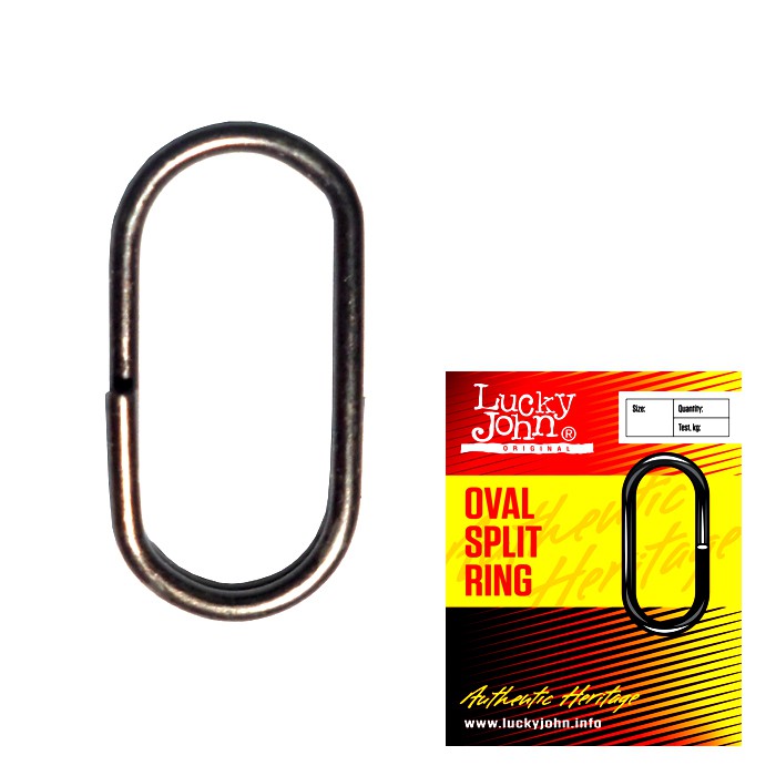 Кільце заводне LJ OVAL SPLIT RING 013 / *10