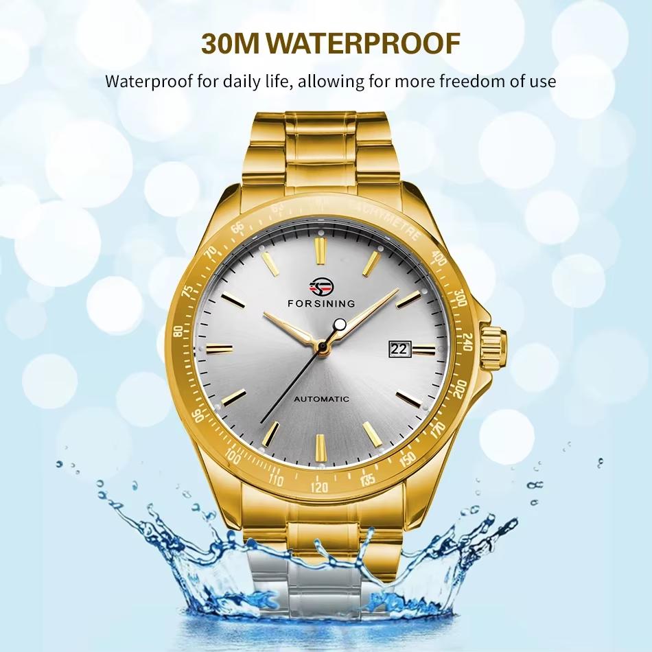 Forsining 8294 Gold-White Steel - Зображення 3