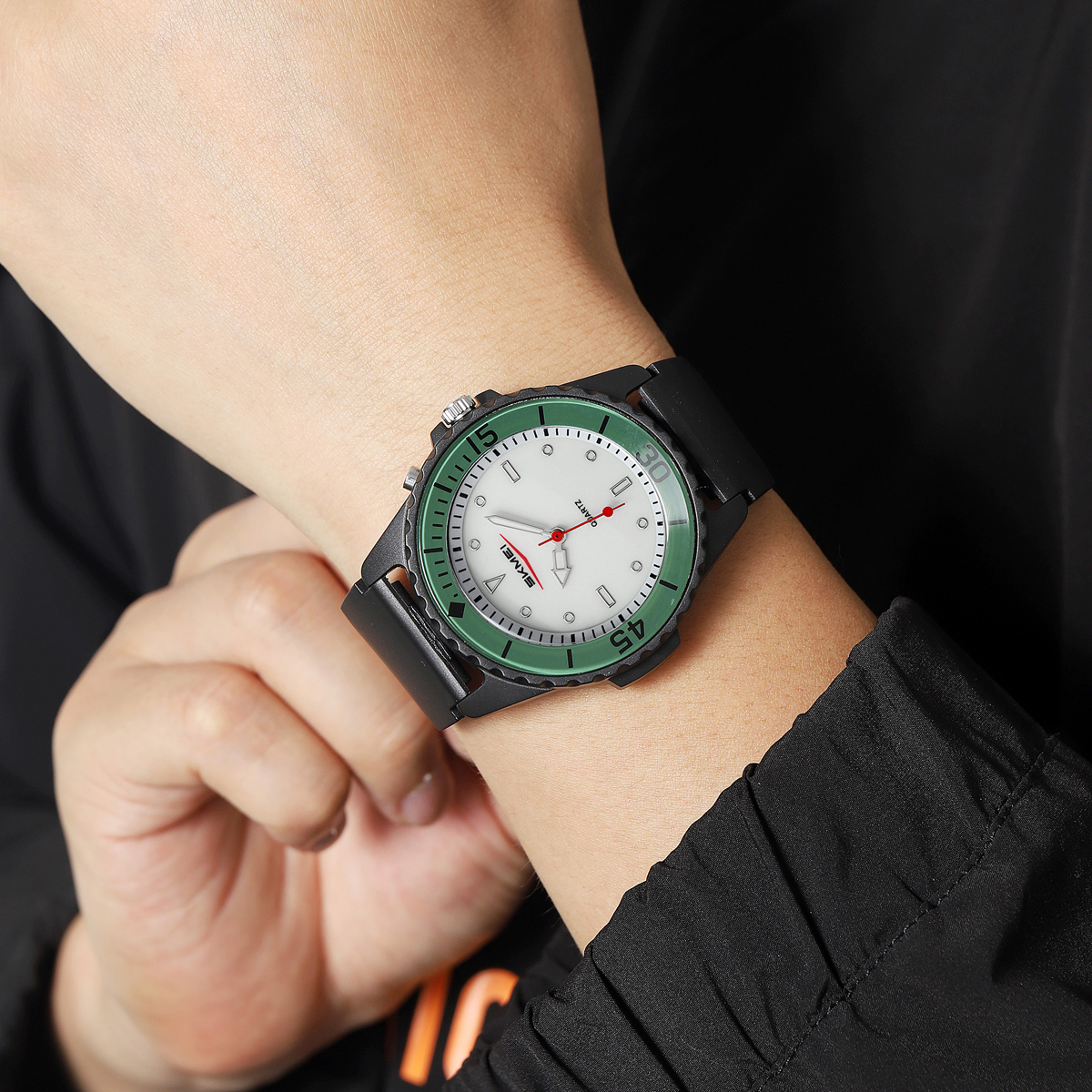 Skmei 2433BKGN Black-Green - Зображення 4