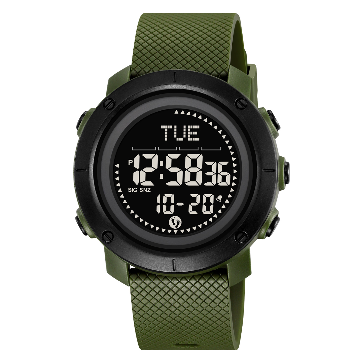 Skmei 2620PAG Army Green + Compass