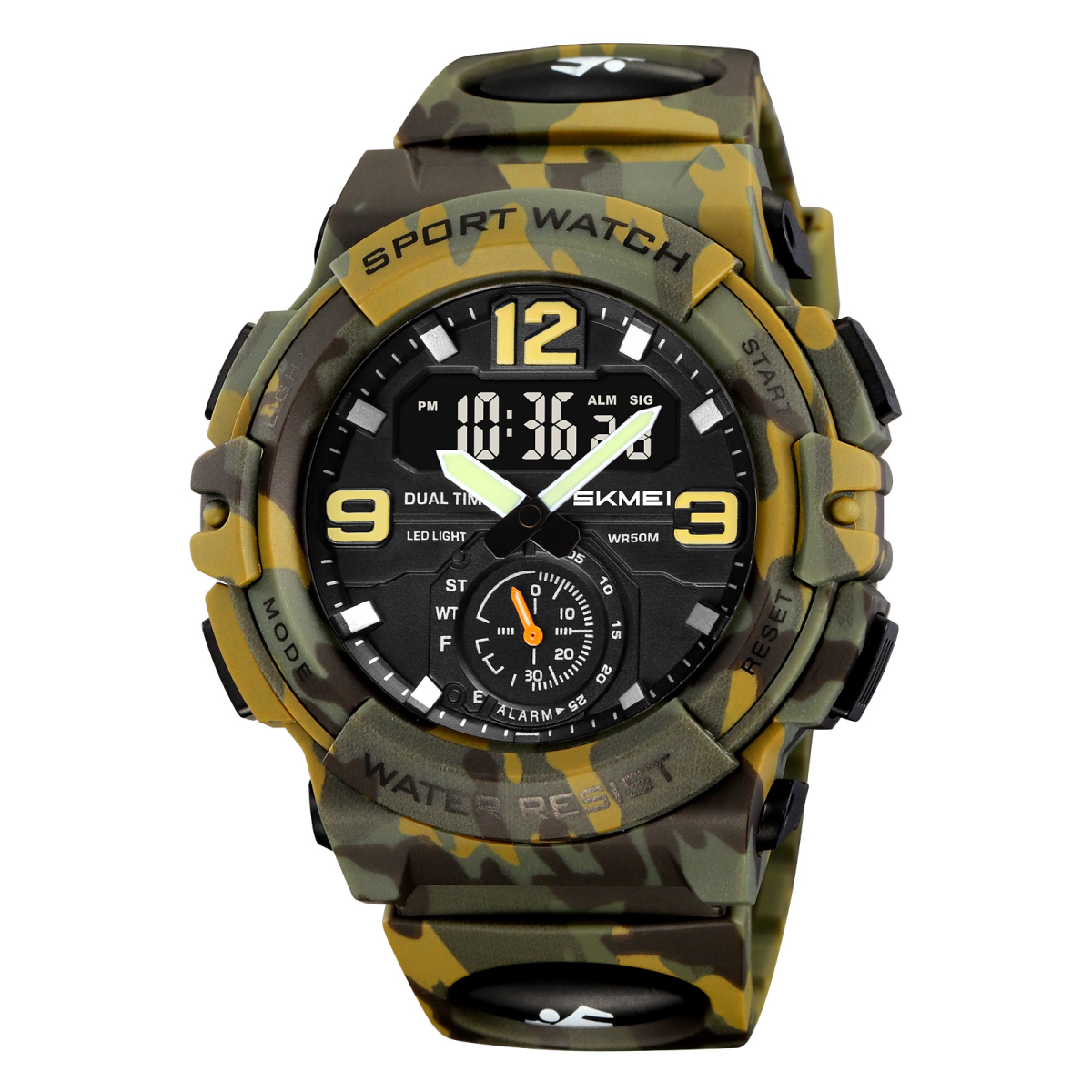 Skmei 2341CMGN Camo Green