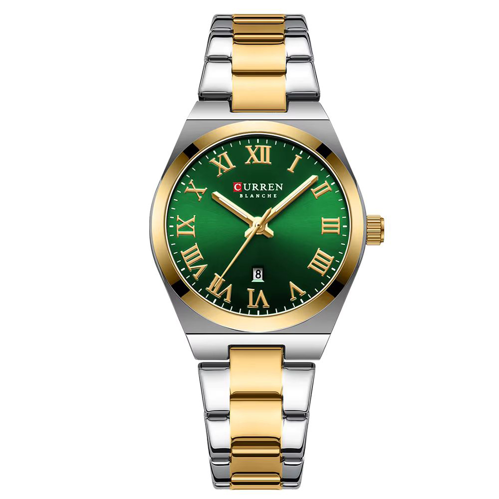 Curren 9095 Gold-Silver-Green - Зображення 2