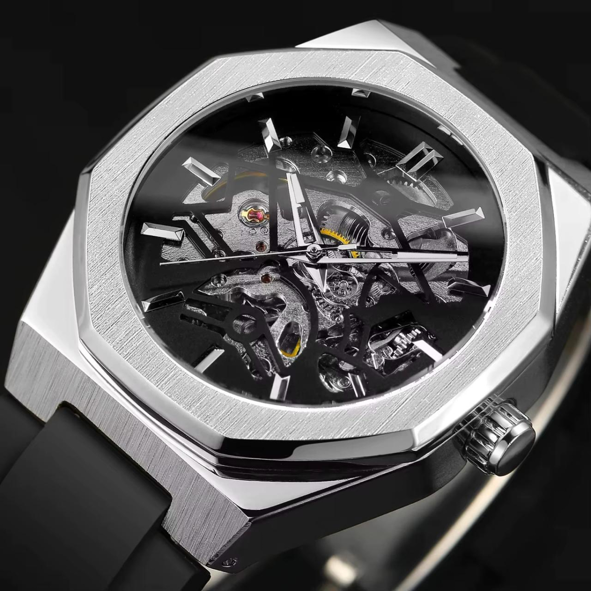 Forsining 8289 Silver-Black - Зображення 4
