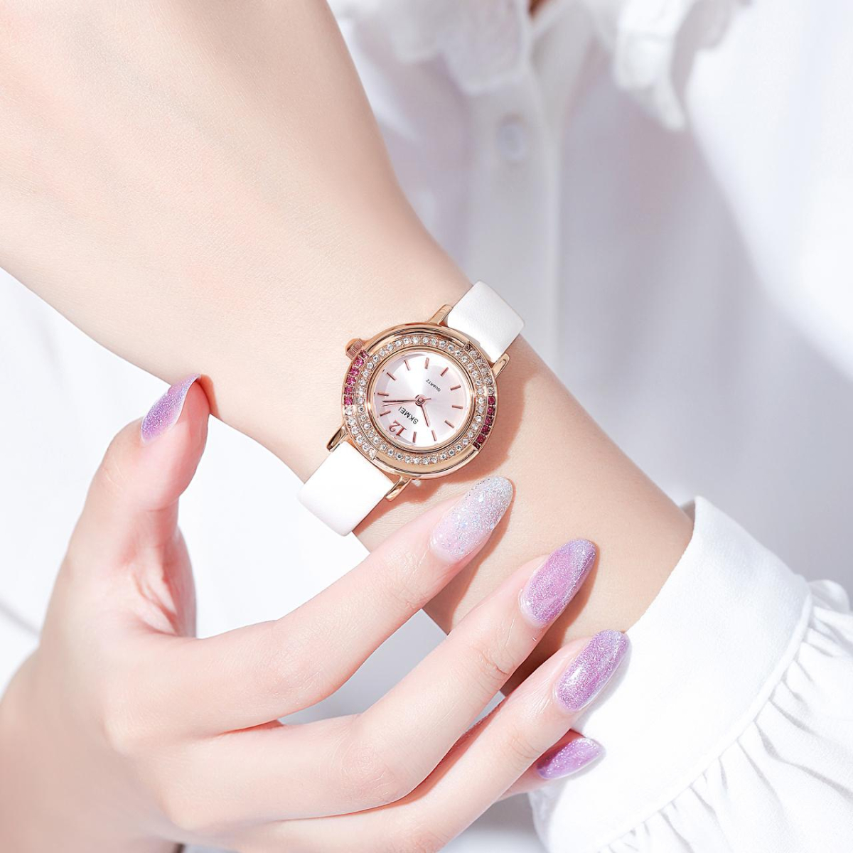 Skmei 1855RGWT Rose Gold-White - Зображення 4