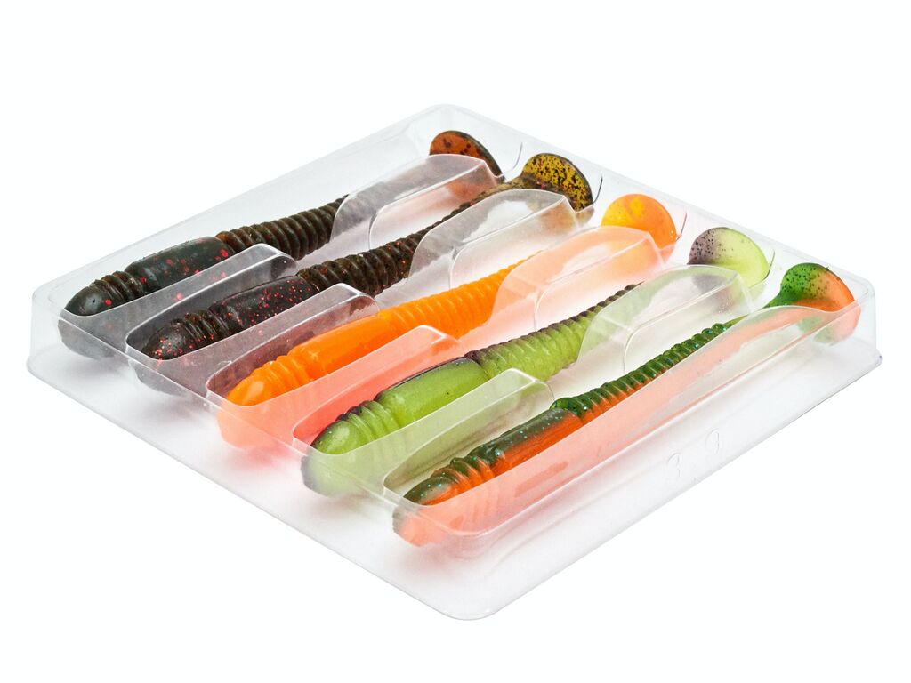 Віброхвости їстівні LJ Pro Series TIOGA 3.9in (10.00)/MIX2 5шт.