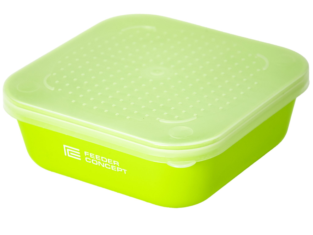 Коробка рибол. для зберігання наживки FC FEEDER BAIT BOX S 140×140×50 / S