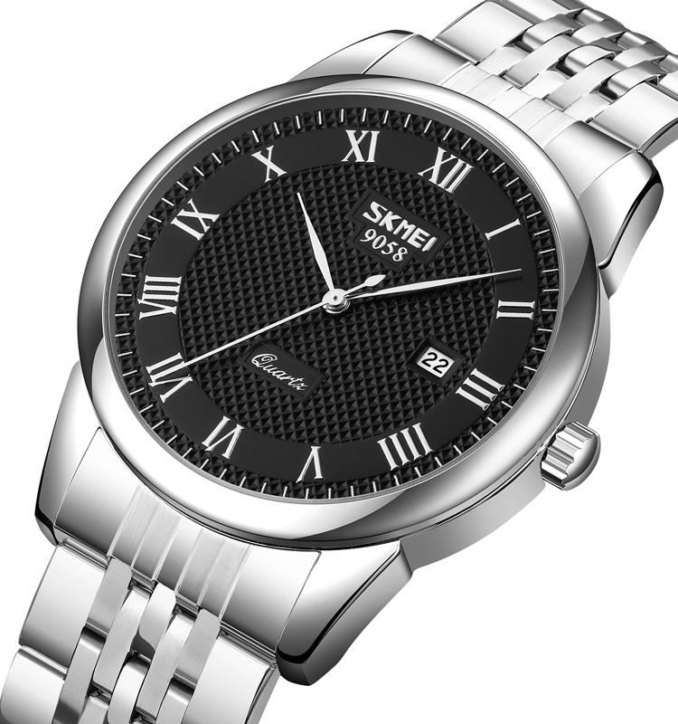 Skmei 9058SBK-S Silver-Black - Зображення 6