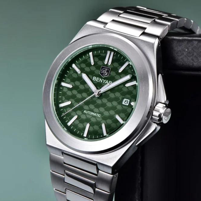 Benyar BY-5219 Silver-Green - Зображення 6