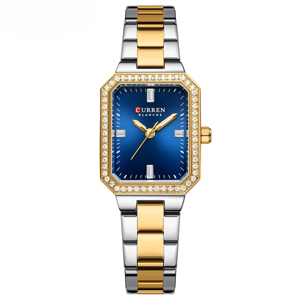 Curren 9102 Silver-Gold-Blue STOPPED - Зображення 2