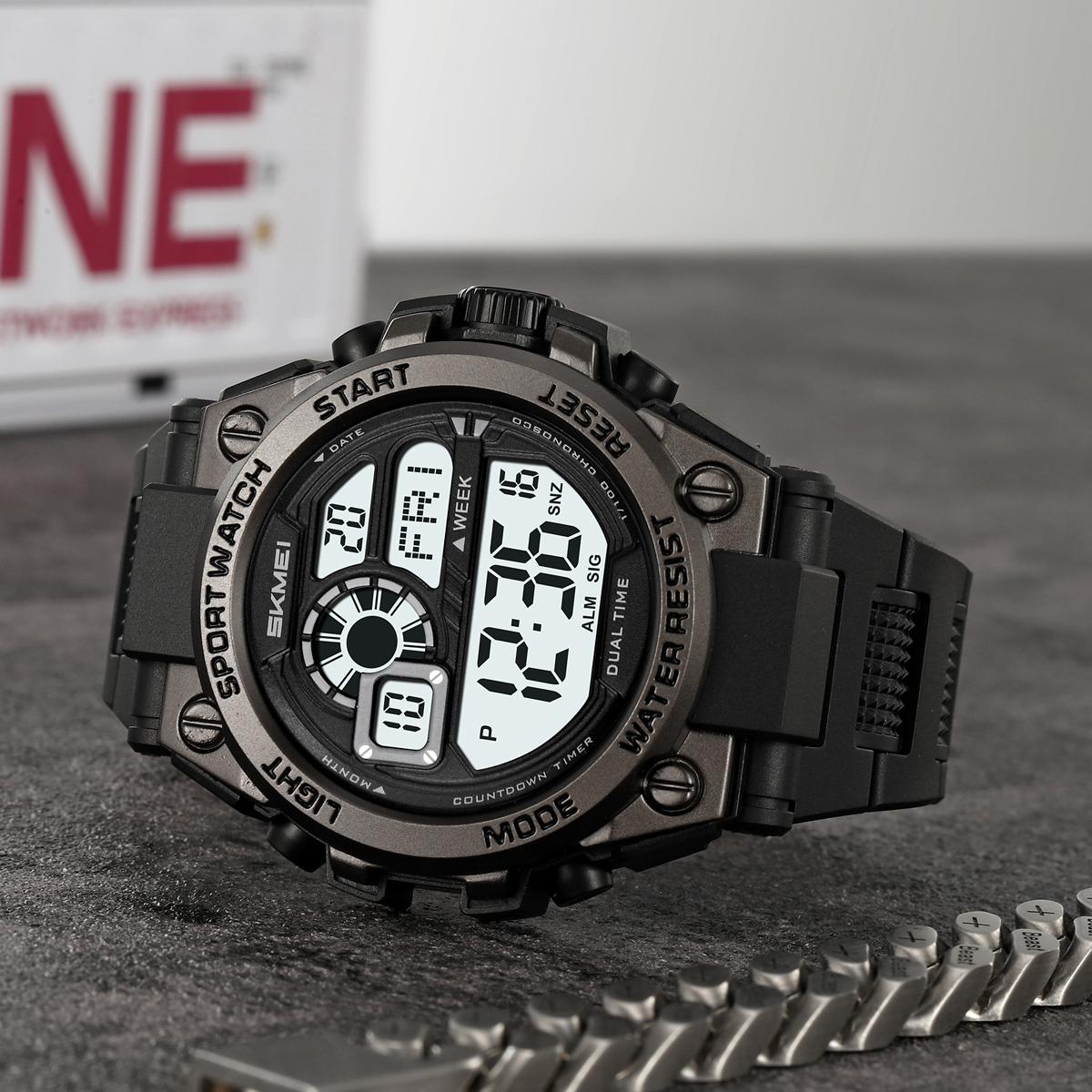 Skmei 2318BKWT Black-White - Зображення 3