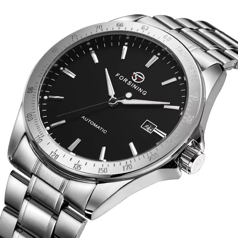 Forsining 8294 Silver-Black Steel - Зображення 7