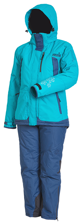 Костюм жіноч. зимовий мембран. Norfin SNOWFLAKE 2 (блакитн.) -25 ° / 6000мм / XS