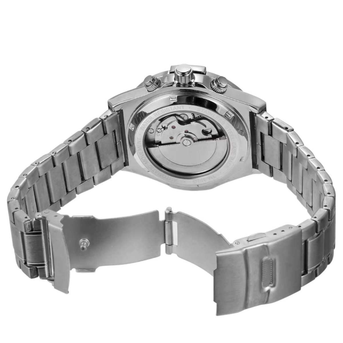 Forsining 6914 Silver-Black Steel - Зображення 4