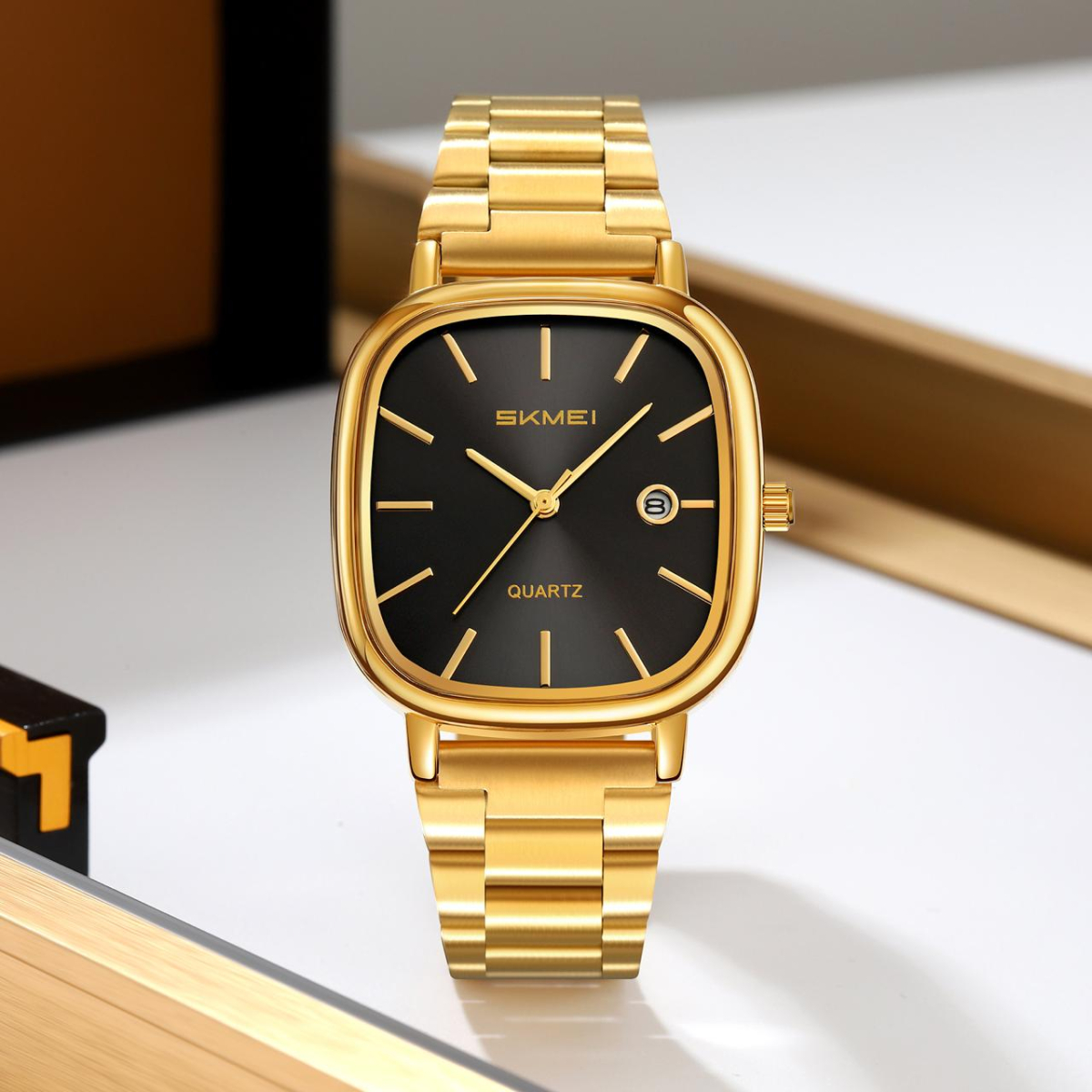 Skmei 2551GDBK Gold-Black - Зображення 4