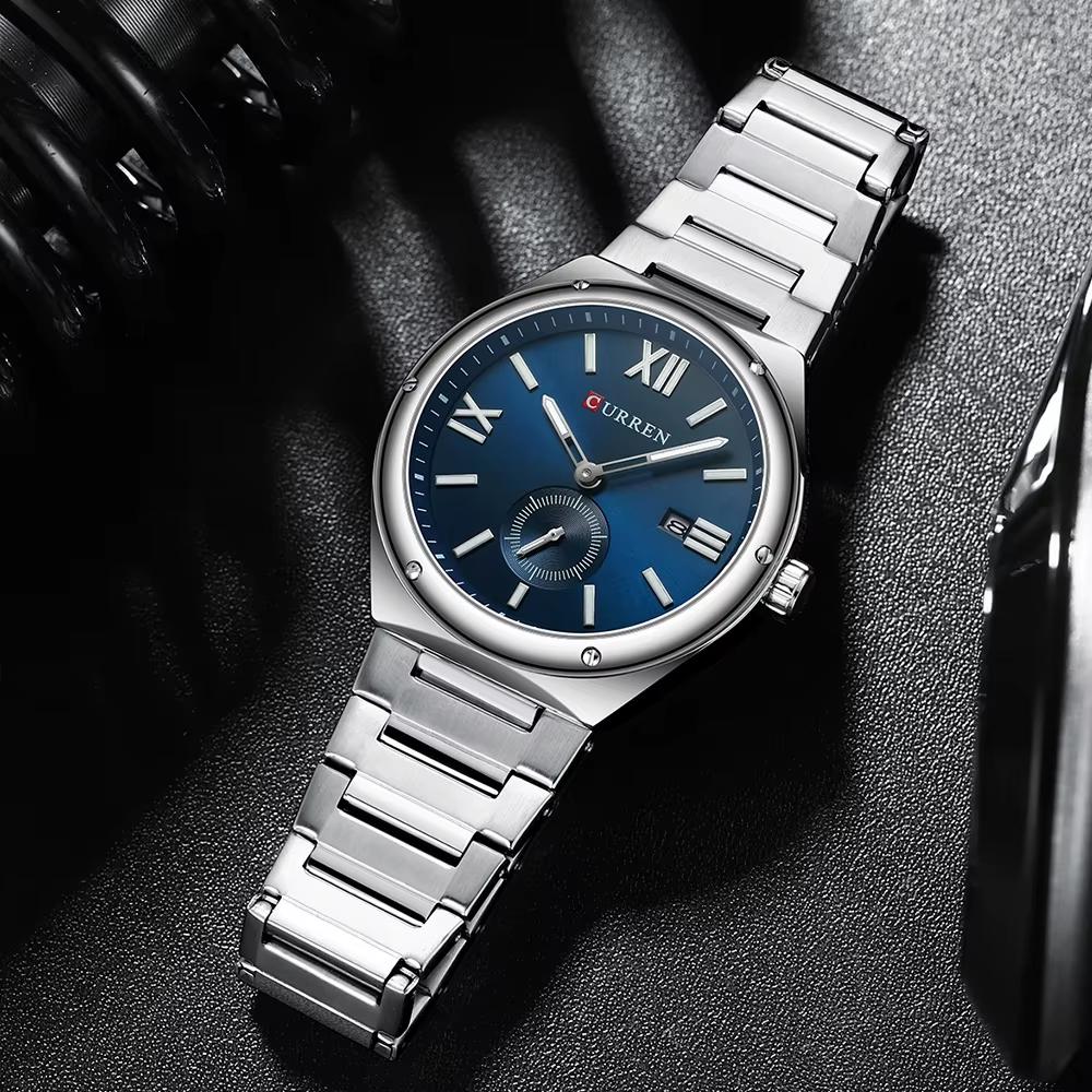 Curren 8471 Silver-Blue - Зображення 3