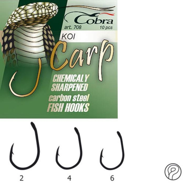 Гачок (CC306) Cobra CARP KOI (сер.708/ 004) *10
