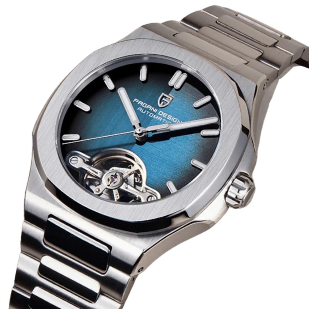 Чоловічий годинник Pagani Design PD-YS025 Silver-Blue - Зображення 3