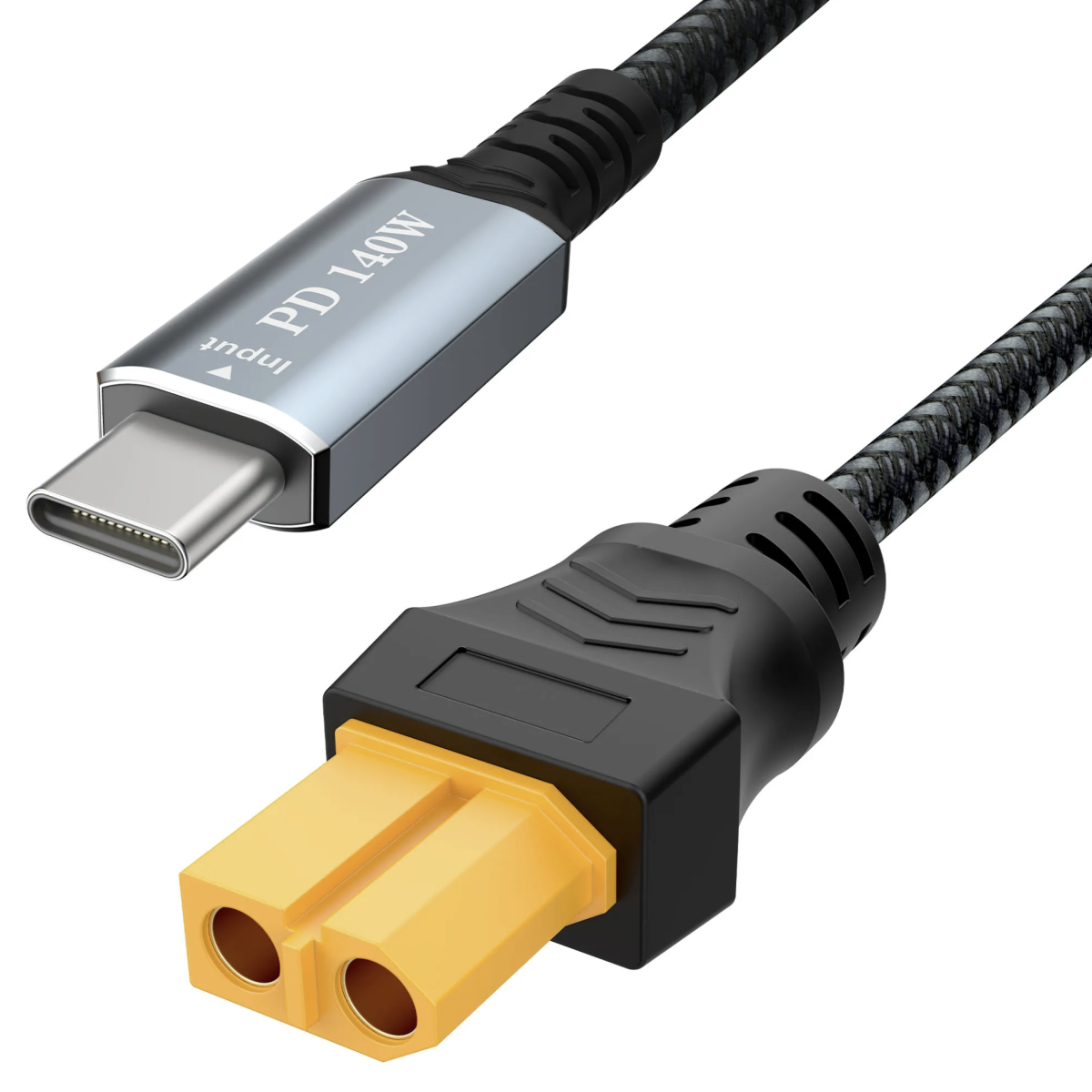 Кабель-перехідник USB Type-C до XT60 PD 140 Вт - Зображення 2