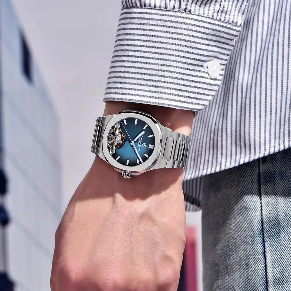 Чоловічий годинник Pagani Design PD-YS025 Silver-Blue - Зображення 7