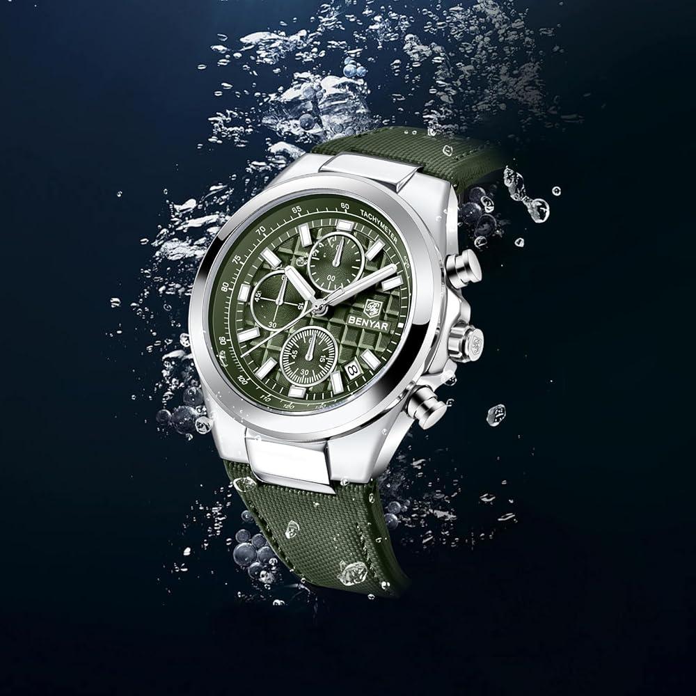 Benyar BY-5206 Silver-Green - Зображення 4