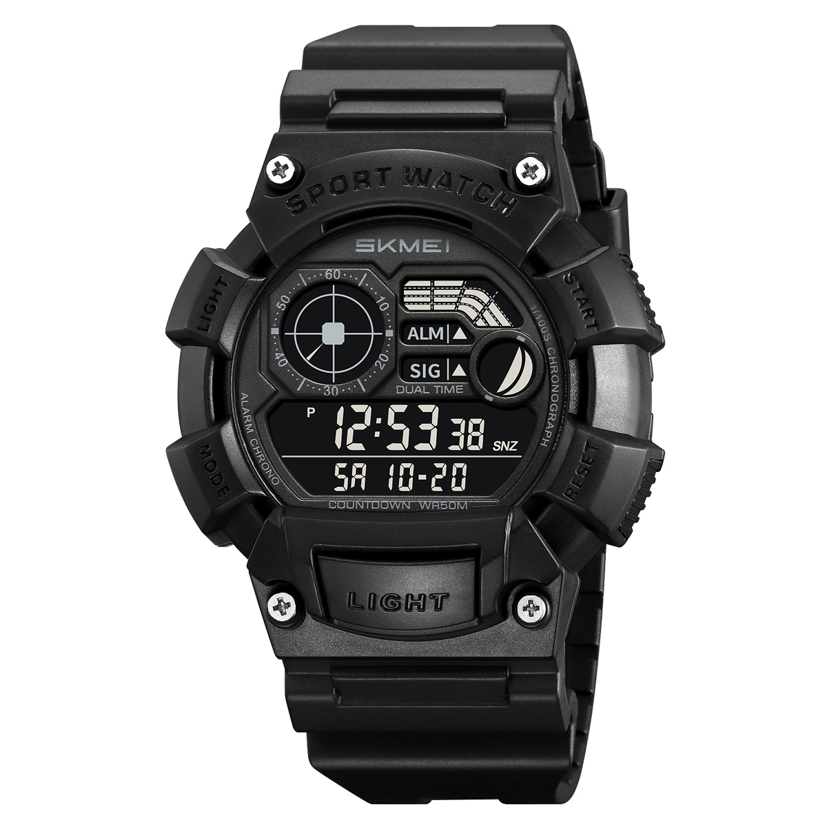 Skmei 2403BKBK All Black - Зображення 2