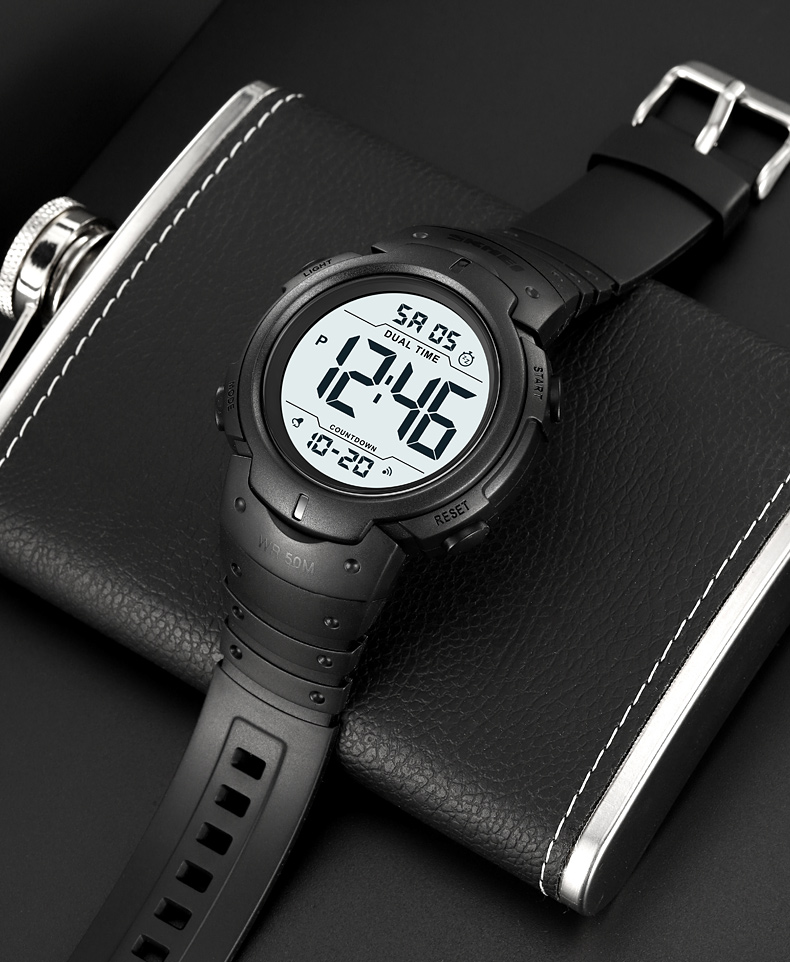 Skmei 2304BKWT Black-White - Зображення 3