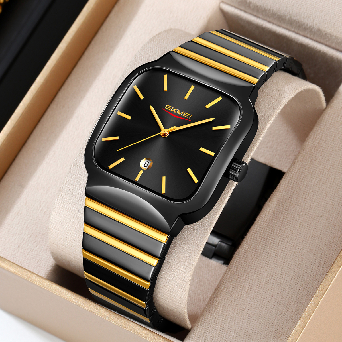 Skmei 9361BKGD Black-Gold - Зображення 4