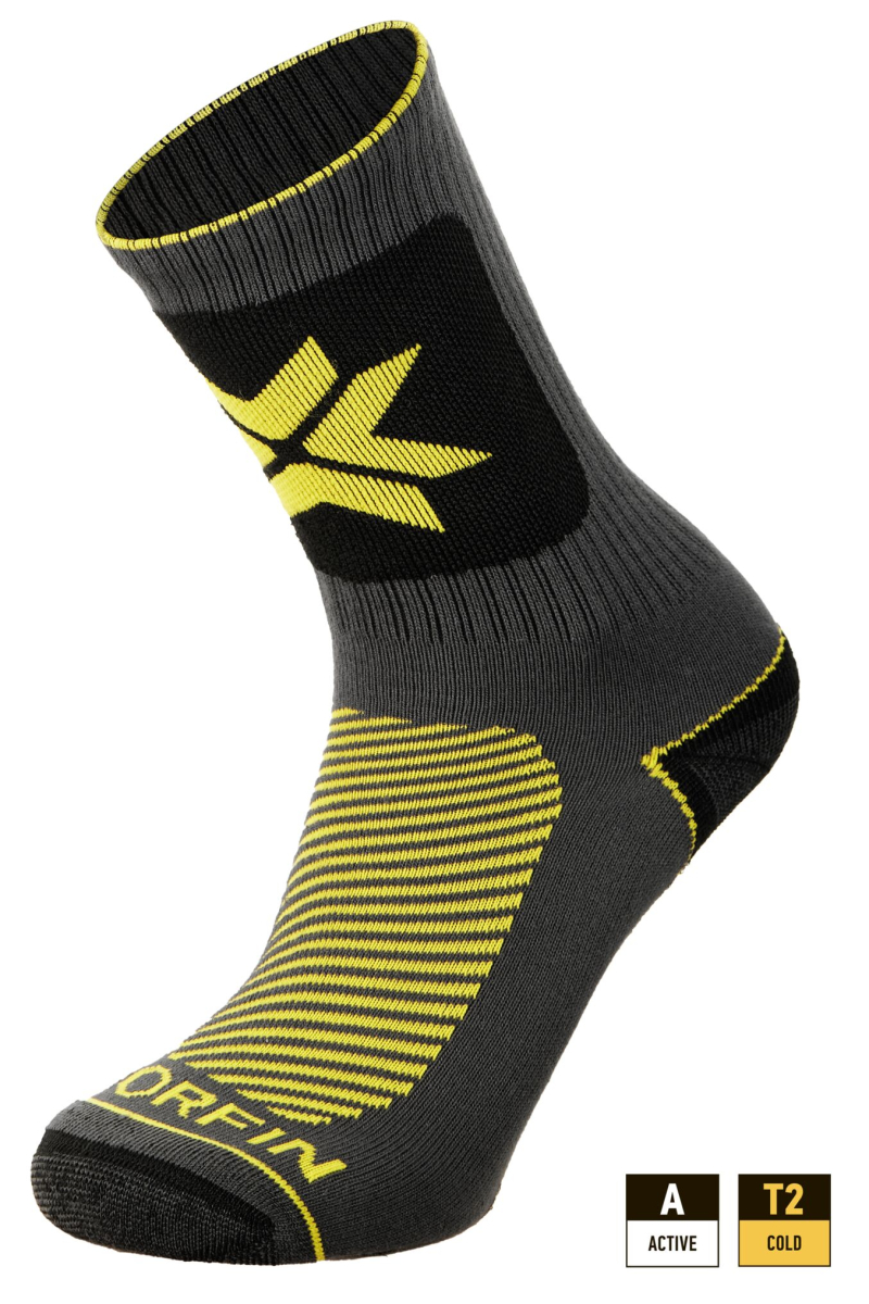Шкарпетки Norfin T2A BALANCE HIKING CREW (60% Sorbtek, 30% Ny, 5% спандекс, 5% эласт.) р.XL(45-47)