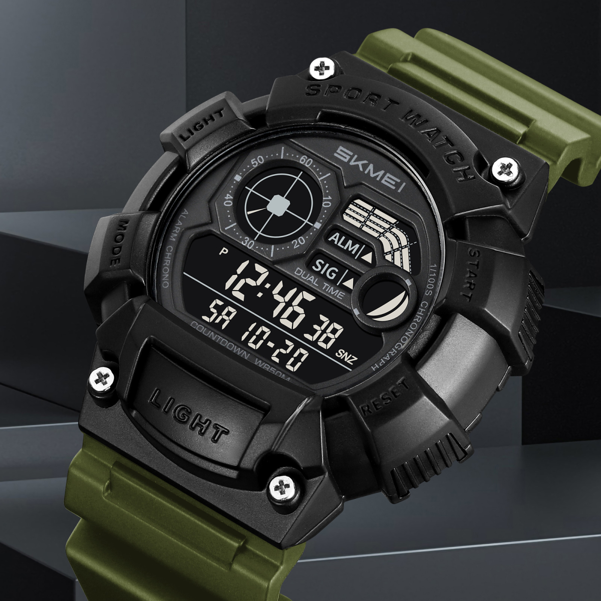 Skmei 2403AG Army Green - Зображення 4