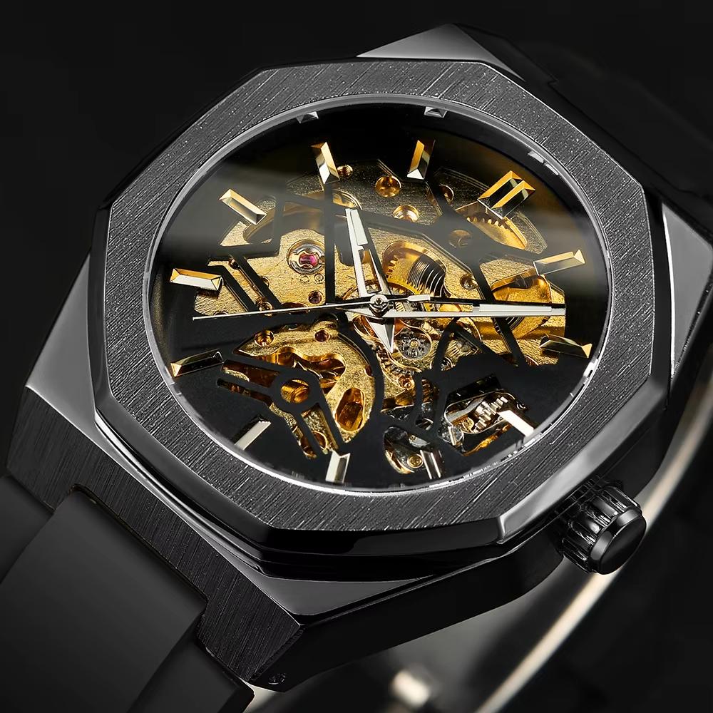 Forsining 8289 Black-Gold-Gold - Зображення 4