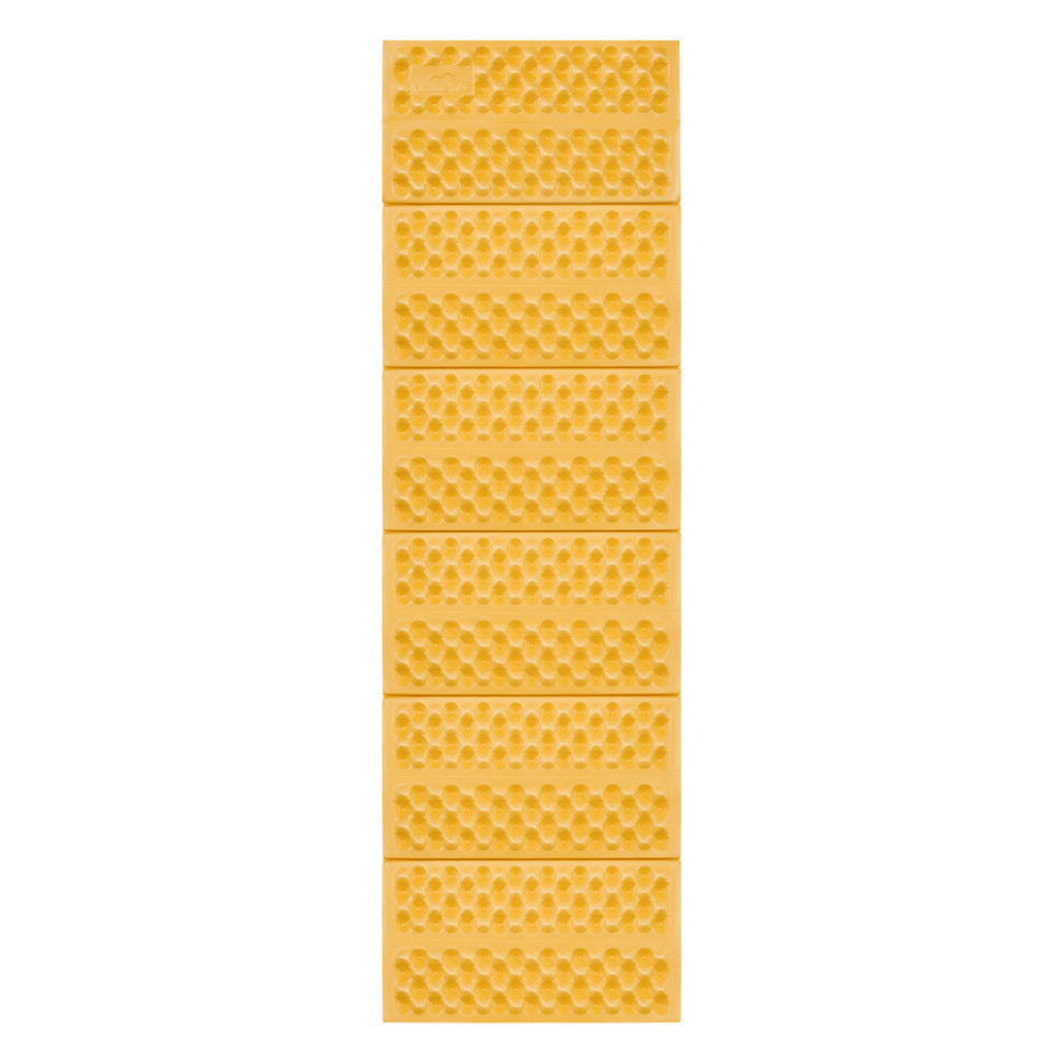 Килимок складний IXPE Naturehike CNK2550WS030, алюмінієва плівка, 185x60x1.8 см, медово-золотий