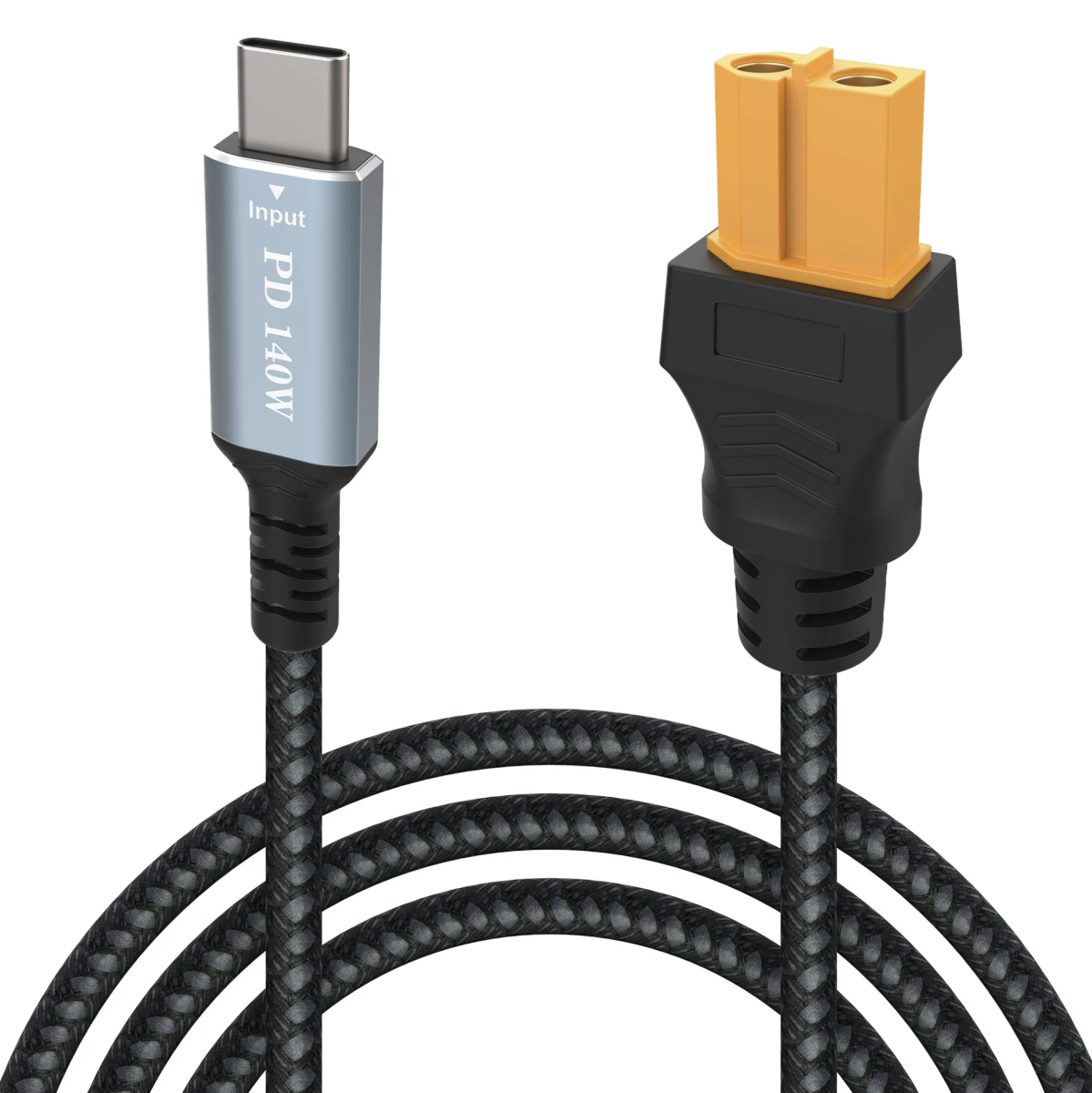 Кабель-перехідник USB Type-C до XT60 PD 140 Вт