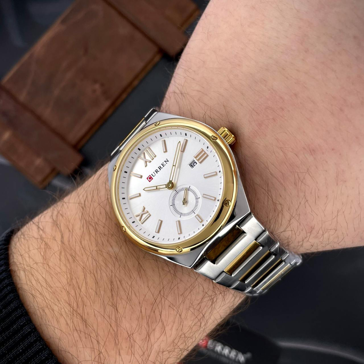 Curren 8471 Silver-Gold-White - Зображення 8