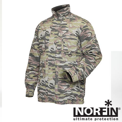 Куртка Norfin NATURE PRO CAMO (cotton,камуфляж) / XXXL