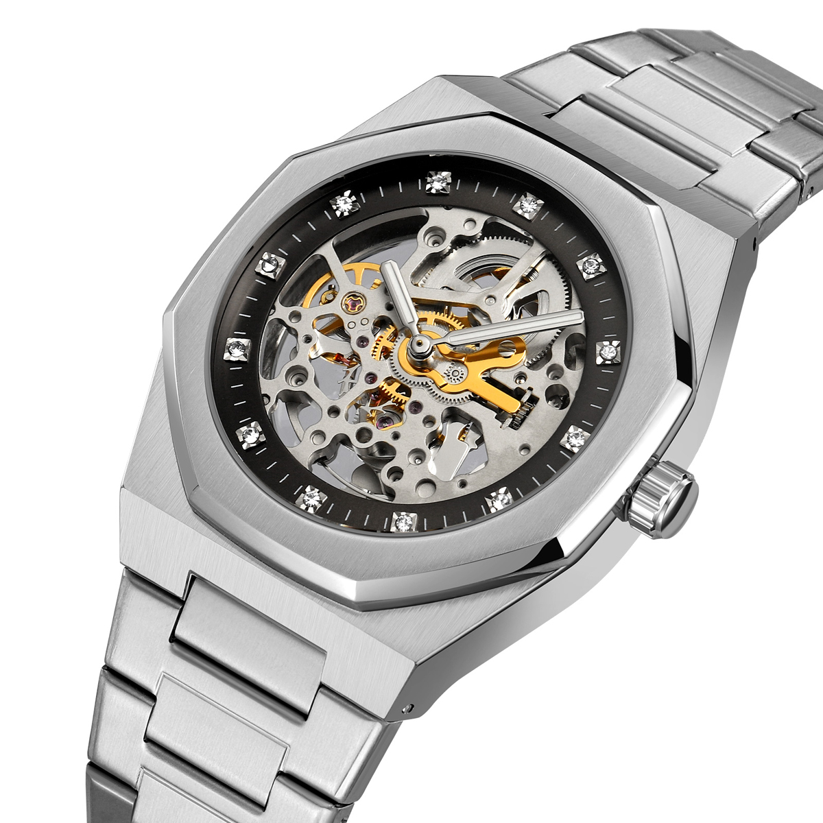 Skmei M034SI Silver STOPPED - Зображення 3
