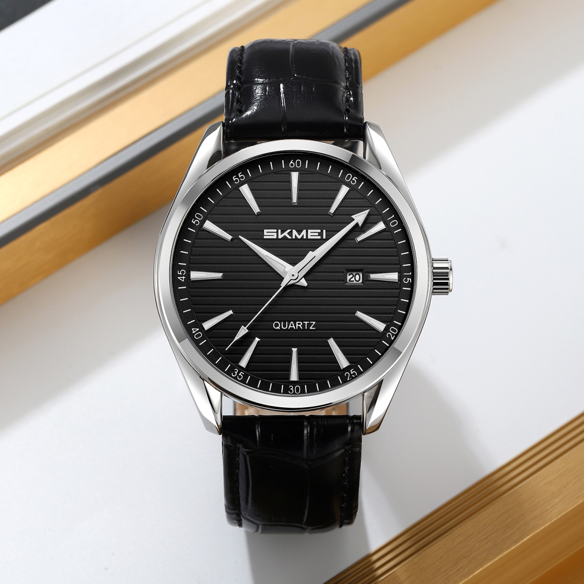 Skmei 2490SIBK Silver-Black - Зображення 3