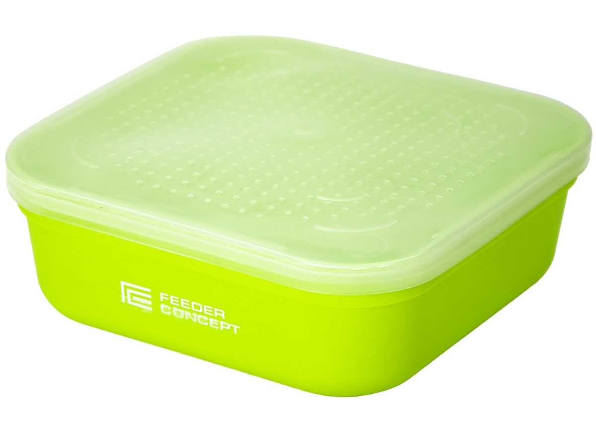 Коробка рибол. для зберігання наживки FC FEEDER BAIT BOX M 170×170×60 / M