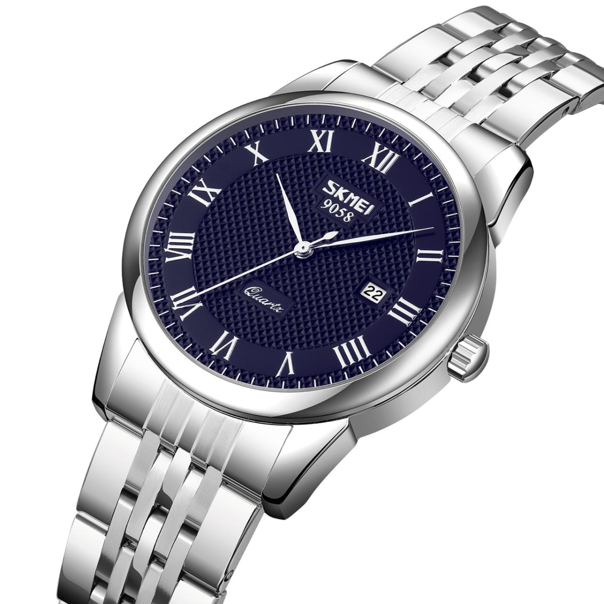 Skmei 9058SBU-S Silver-Blue - Зображення 5